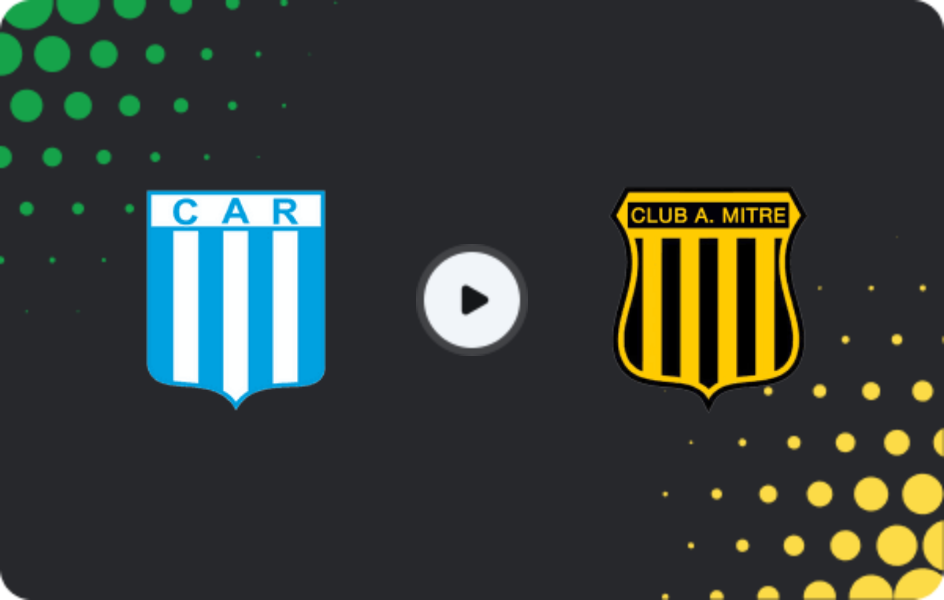 Where to watch Racing Cordoba — Atletico Mitre, Primera Nacional, 21.02.2026