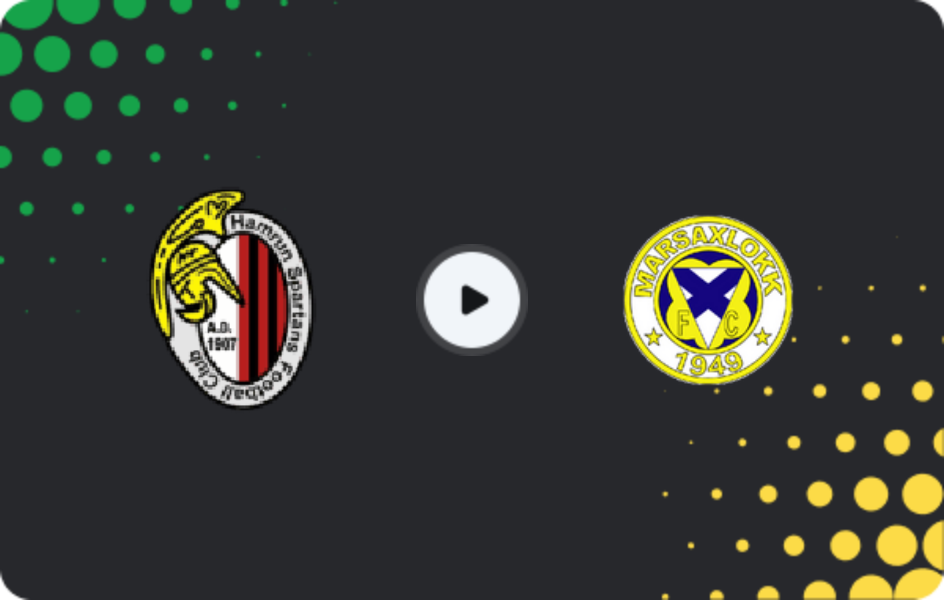 Where to watch Hamrun Spartans — Marsaxlokk, Premier League, 21.02.2026