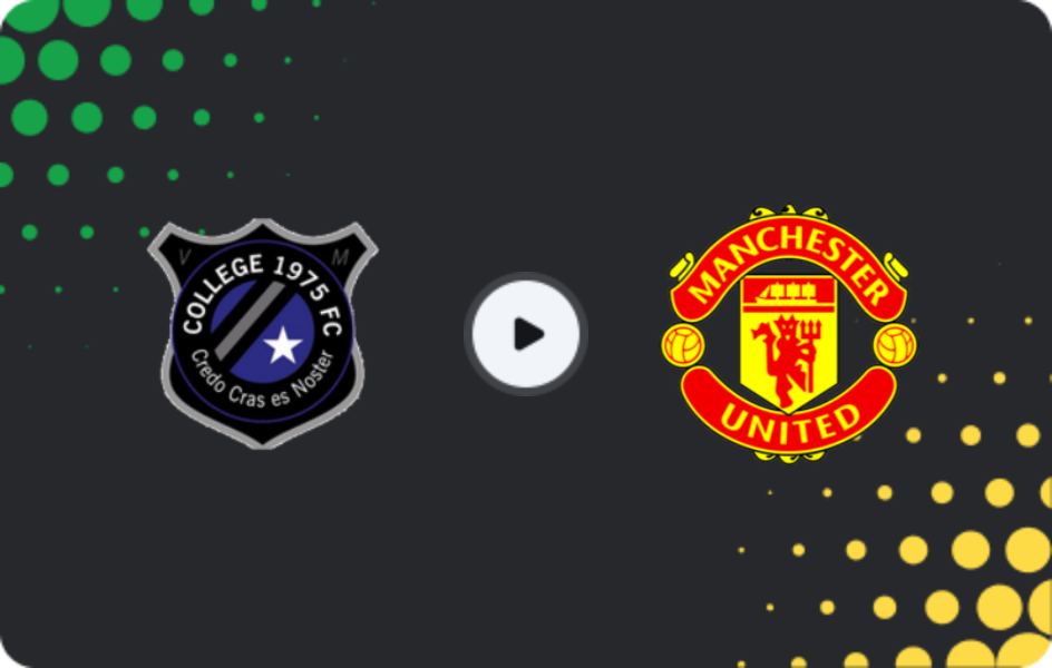 Where to watch College 1975 — Manchester 62, Premier Division, 21.02.2026