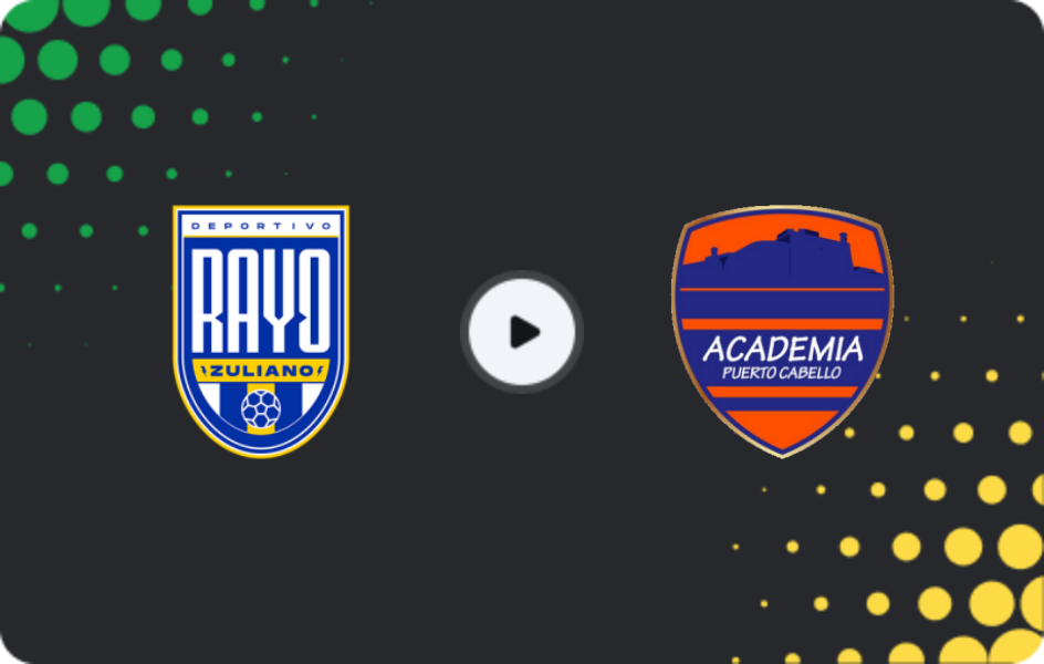 Where to watch Rayo Zuliano — Puerto Cabello, Primera División, 21.02.2026