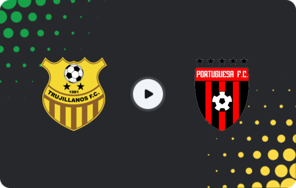 Where to watch Trujillanos FC — Portuguesa FC, Primera División, 21.02.2026