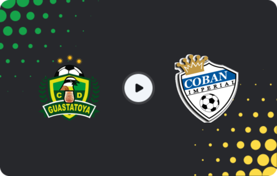 Where to watch Guastatoya — Cobán Imperial, Liga Nacional, 22.02.2026