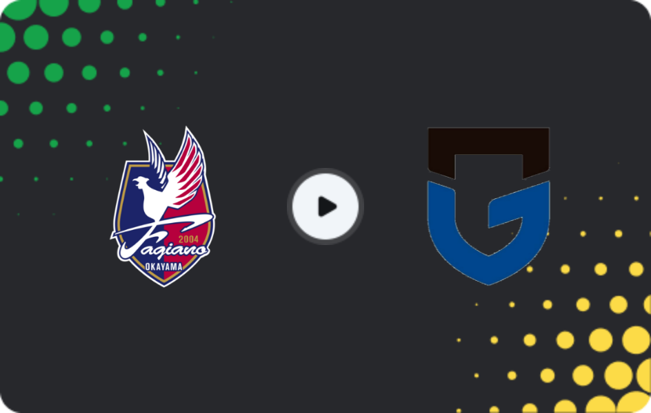 Where to watch Fagiano Okayama — Gamba Osaka, J1 League, 22.02.2026
