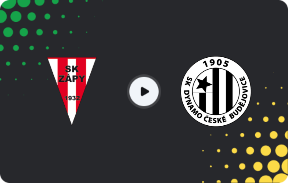 Where to watch Sokol Zápy — České Budějovice II, Friendlies Clubs, 22.02.2026