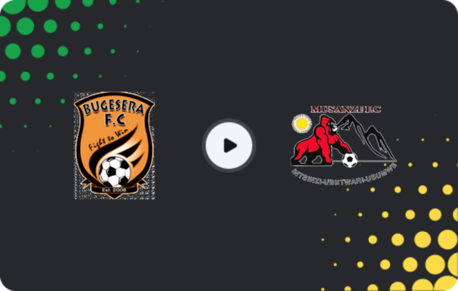 Where to watch Bugesera — Musanze, National Soccer League, 22.02.2026