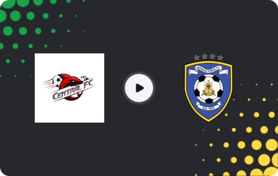 Where to watch Central — Defence Force, Pro League, 22.01.2026