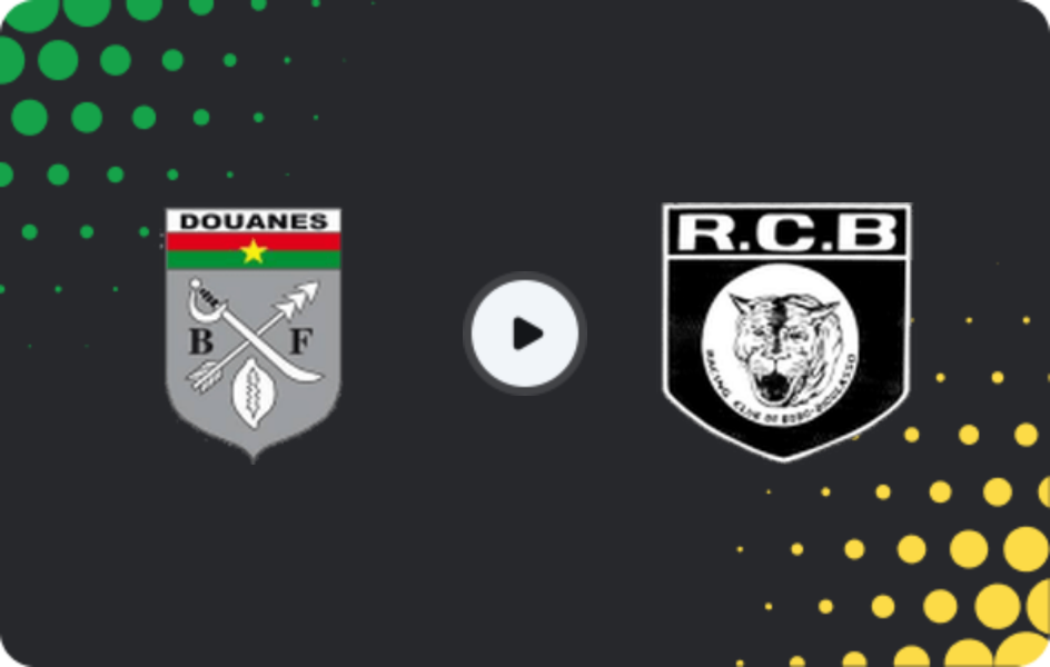 Where to watch Douanes — RC Bobo-Dioulasso, Ligue 1, 22.02.2026