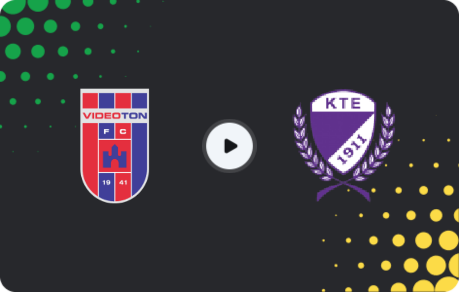 Where to watch Fehérvár FC — Kecskeméti TE, NB II, 22.02.2026