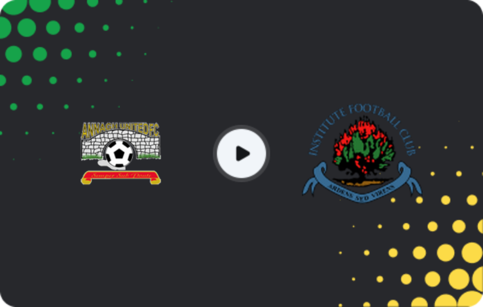Where to watch Annagh United — Institute, Championship, 17.02.2026
