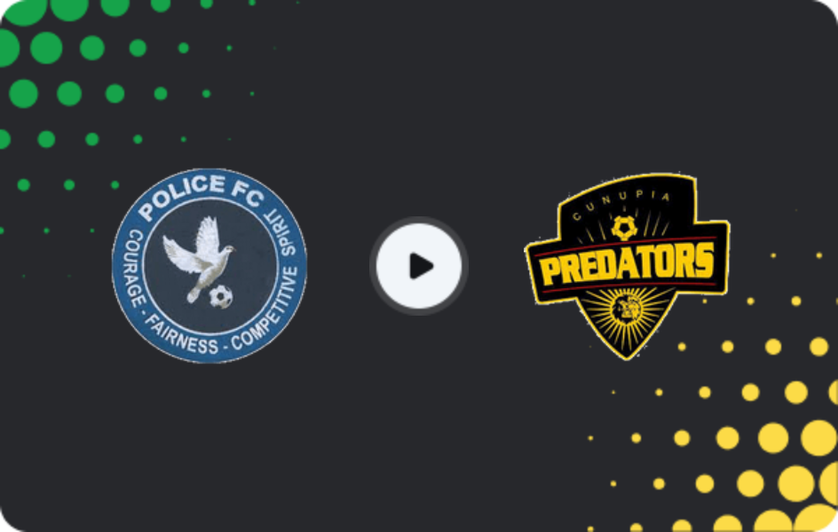 Where to watch Police — Cunupia, Pro League, 23.02.2026