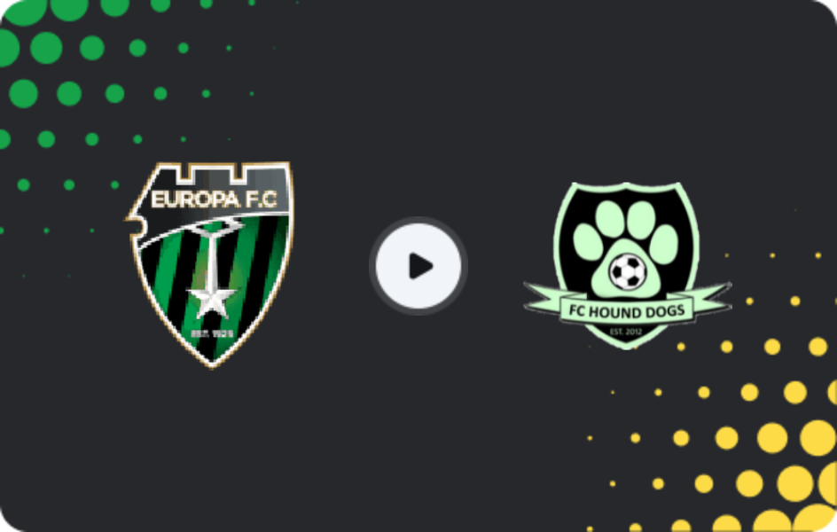 Where to watch Europa — Hound Dogs, Premier Division, 23.02.2026