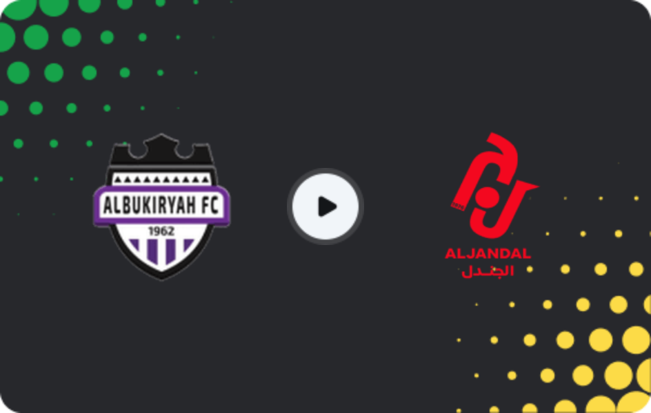 Where to watch Al Bukayriyah — Al Jandal, Division 1, 24.02.2026