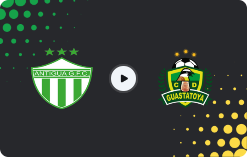 Where to watch Antigua GFC — Guastatoya, Liga Nacional, 25.02.2026