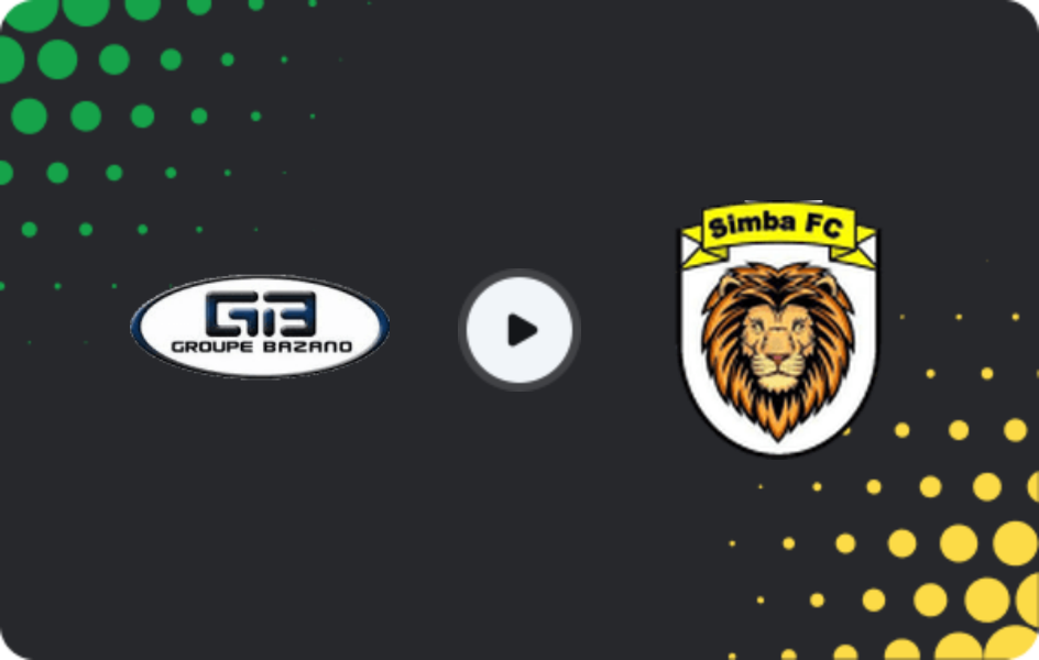 Where to watch Groupe Bazano — Simba, Ligue 1, 25.02.2026