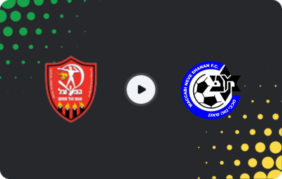 Where to watch Tzeirei Umm al-Fahm — Maccabi Neve Sha'anan, Liga Alef, 27.02.2026