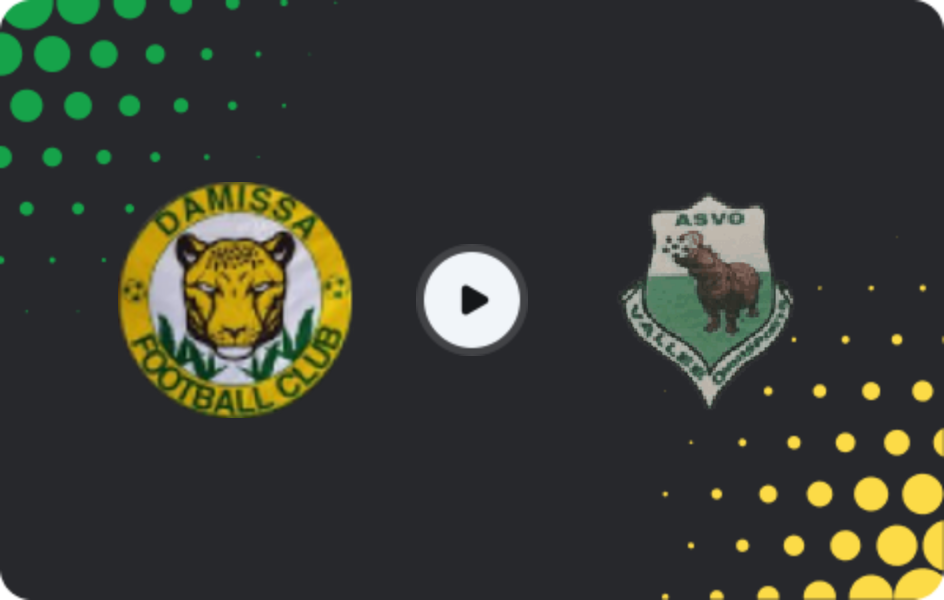 Where to watch Damissa — ASVO, Championnat National, 31.01.2026