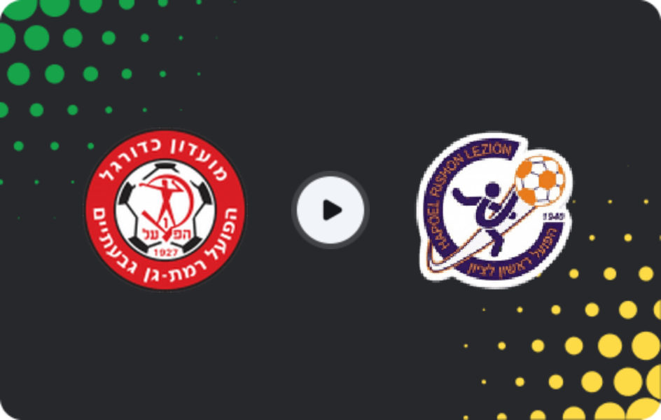 Where to watch Hapoel Ramat Gan — Hapoel Rishon LeZion, Liga Leumit, 27.02.2026