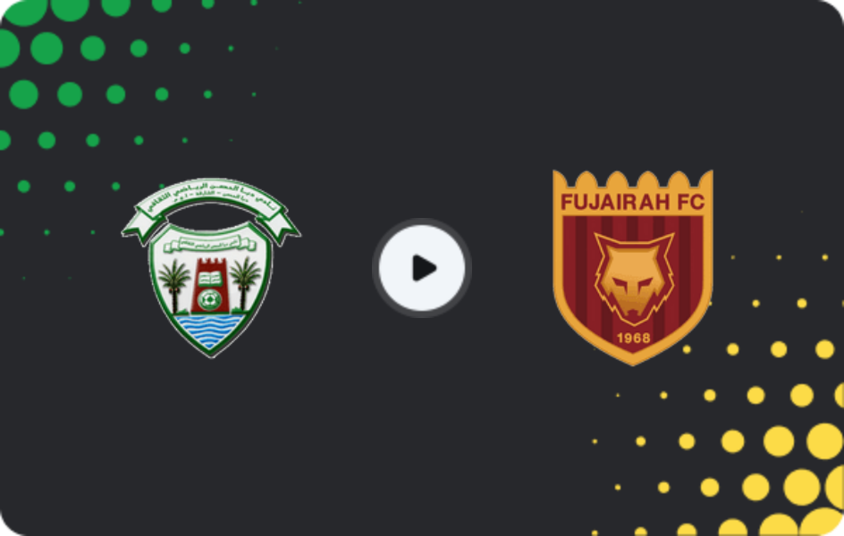Where to watch Dibba Al Hisn — Al Fujairah SC, First Division, 27.02.2026