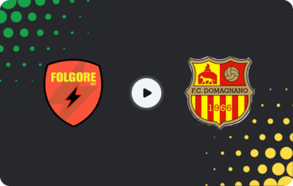 Where to watch Folgore — Domagnano, Campionato, 11.02.2026