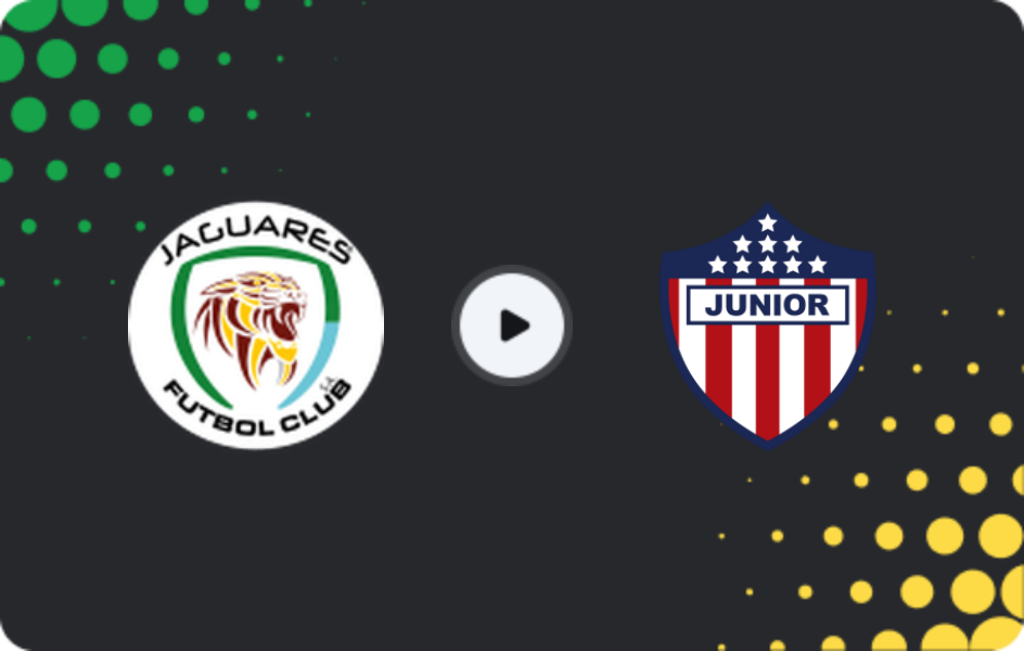 Where to watch Jaguares — Junior Barranquilla, Primera A, 28.02.2026