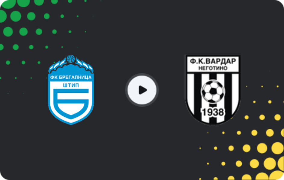 Where to watch Bregalnica Štip — Vardar Negotino, Second League, 28.02.2026