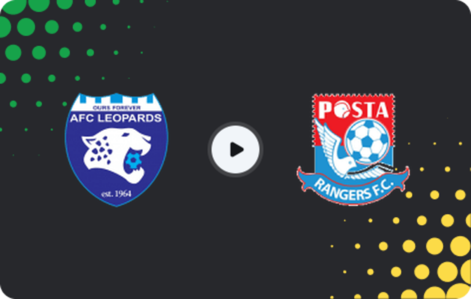 Where to watch AFC Leopards — Posta Rangers FC, Premier League, 28.02.2026