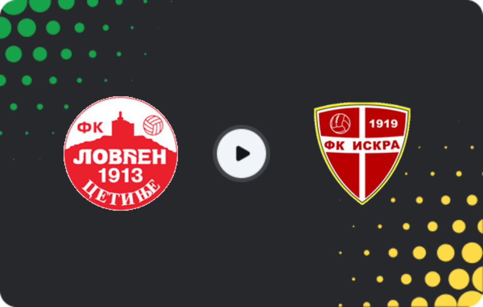 Where to watch Lovćen — Iskra, Second League, 28.02.2026