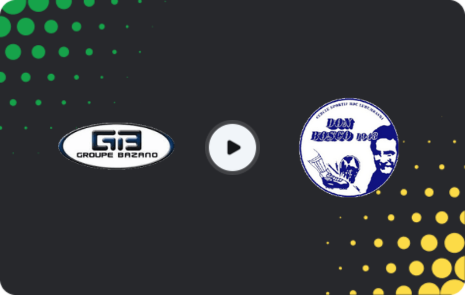 Where to watch Groupe Bazano — Don Bosco, Ligue 1, 28.02.2026