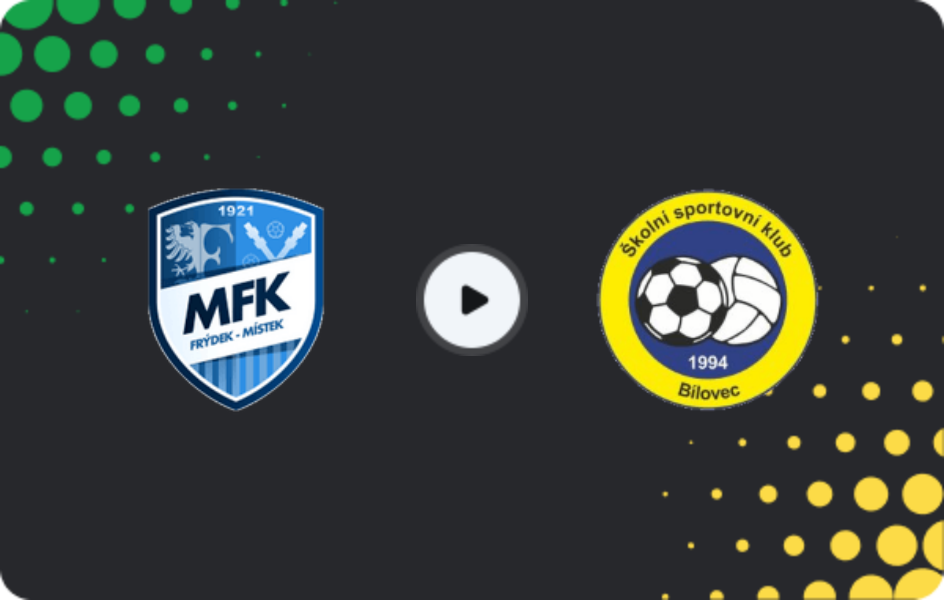 Where to watch Frýdek-Místek — Bílovec, Friendlies Clubs, 28.02.2026