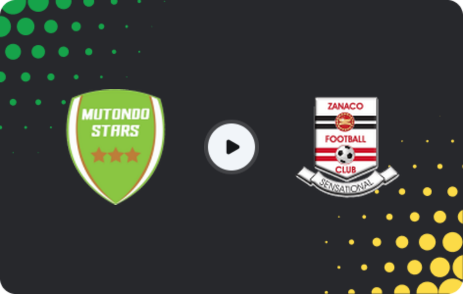Where to watch Mutondo Stars — Zanaco, Super League, 28.02.2026