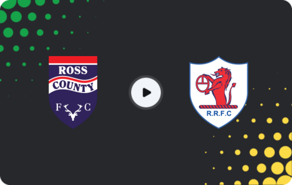 Where to watch Ross County — Raith Rovers, Championship, 28.02.2026