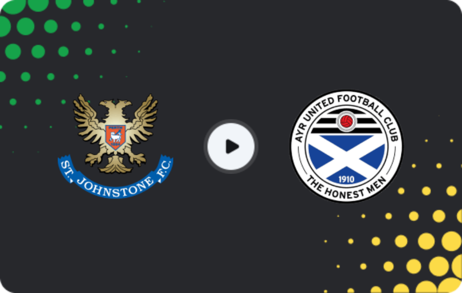 Where to watch ST Johnstone — Ayr Utd, Championship, 28.02.2026