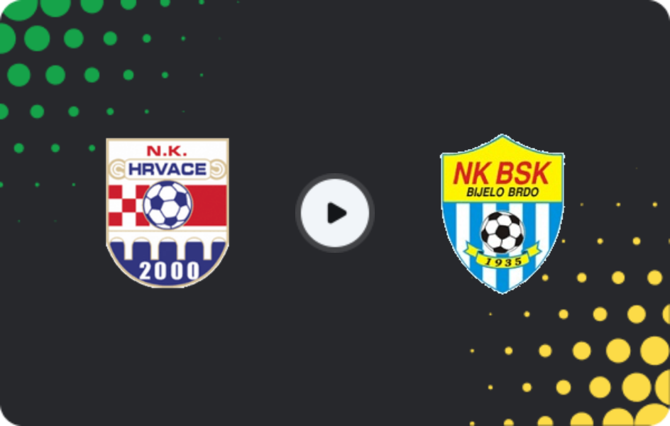 Where to watch Hrvace — Bsk Bijelo Brdo, First NL, 28.02.2026
