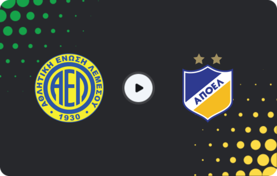 Where to watch AEL — Apoel Nicosia, 1. Division, 28.02.2026