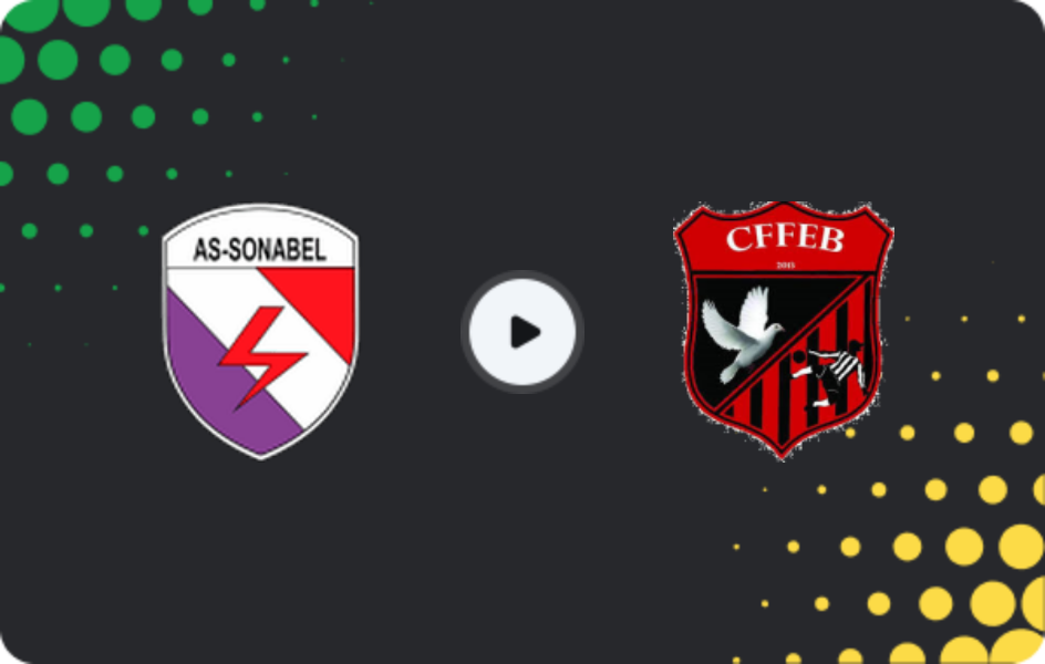 Where to watch SONABEL — CFFEB, Ligue 1, 28.02.2026