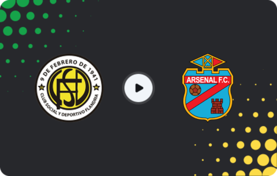Where to watch Flandria — Arsenal Sarandi, Primera B Metropolitana, 28.02.2026
