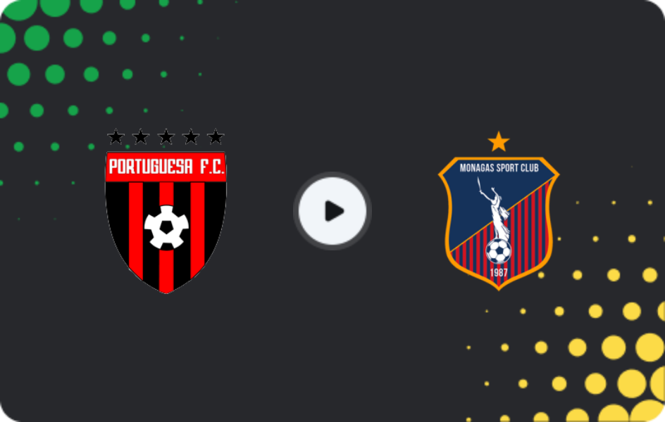 Where to watch Portuguesa FC — Monagas, Primera División, 28.02.2026