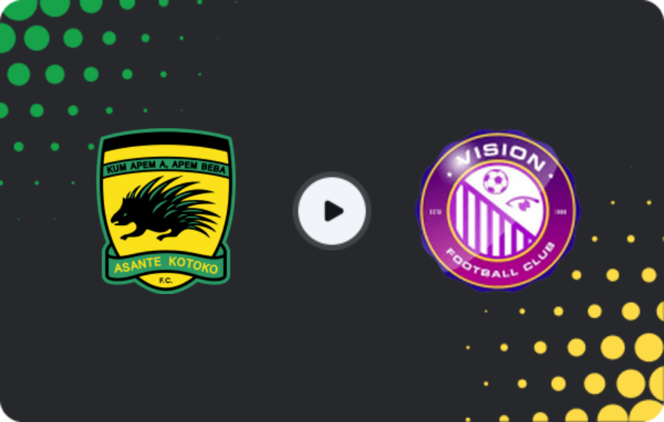 Where to watch Asante Kotoko — Vision, Premier League, 01.03.2026