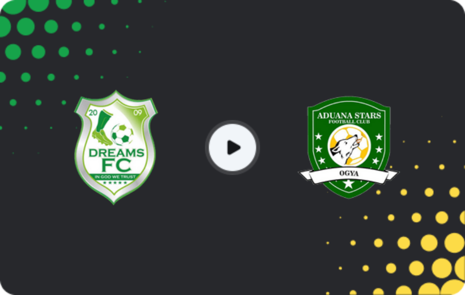 Where to watch Dreams — Aduana Stars, Premier League, 01.03.2026