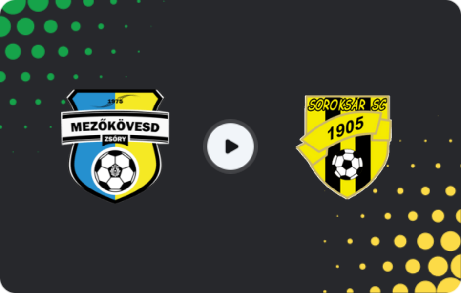 Where to watch Mezokovesd-zsory — Soroksar, NB II, 01.03.2026