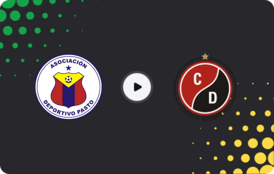 Where to watch Deportivo Pasto — Cucuta, Primera A, 01.03.2026
