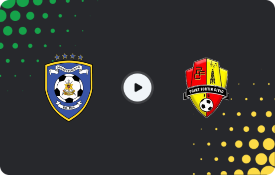 Where to watch Defence Force — Point Fortin, Pro League, 02.03.2026