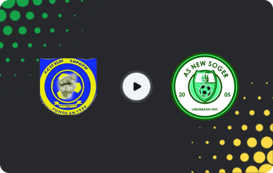 Where to watch Saint Eloi Lupopo — AS New Soger, Ligue 1, 03.03.2026