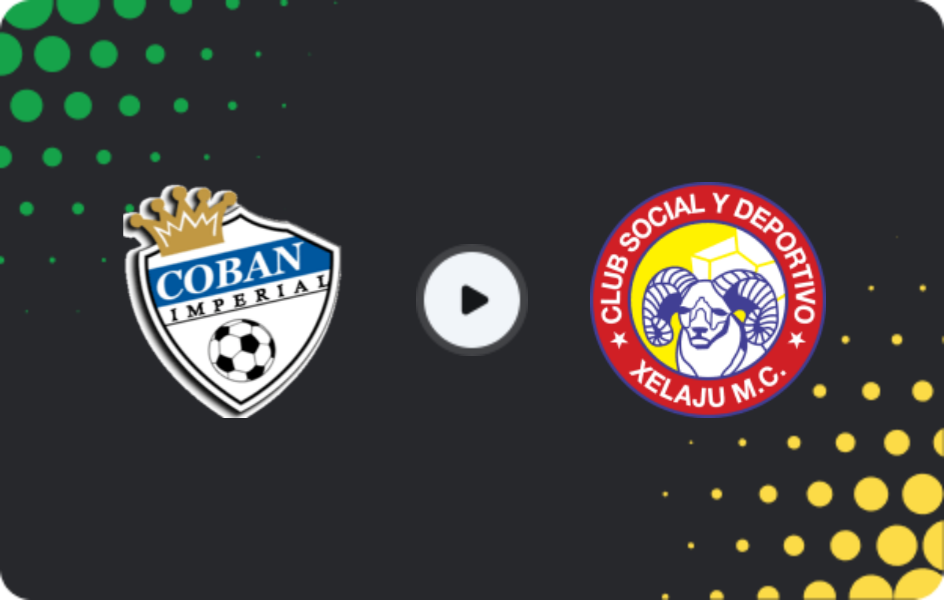Where to watch Cobán Imperial — Xelajú, Liga Nacional, 05.03.2026