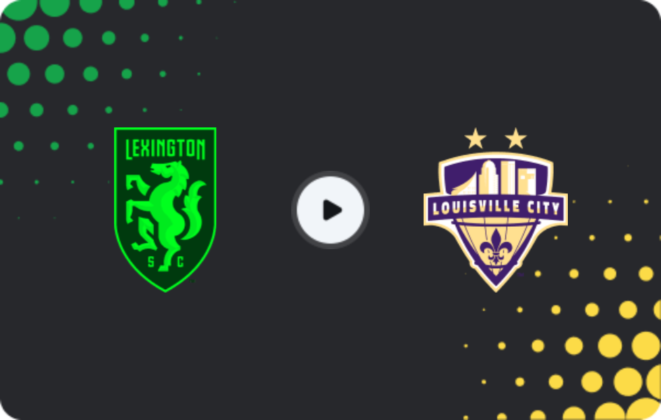 Where to watch Lexington — Louisville City, USL Championship, 06.03.2026
