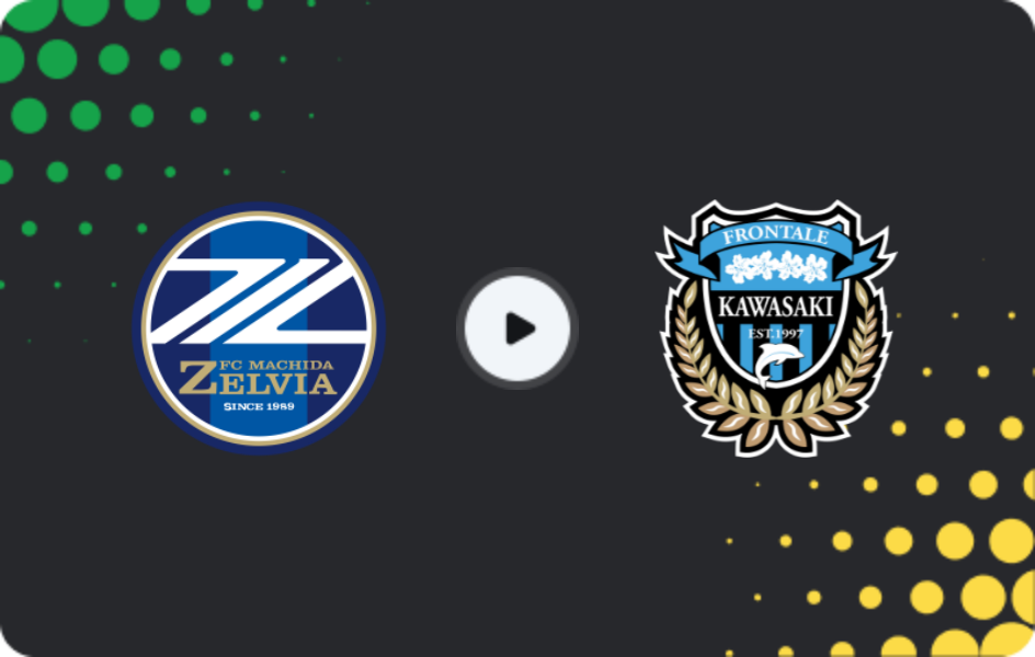 Where to watch Machida Zelvia — Kawasaki Frontale, J1 League, 07.03.2026