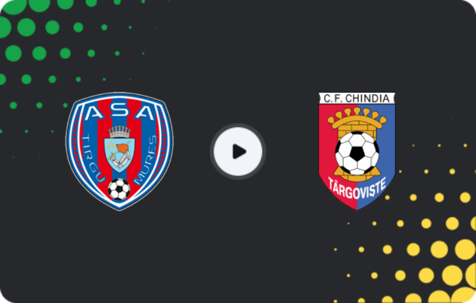 Where to watch ASA Targu Mures — Chindia Targoviste, Liga 2, 07.03.2026