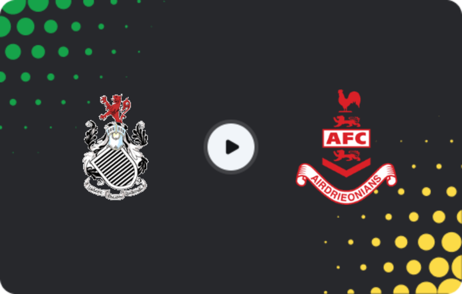Where to watch Queen's Park — Airdrie United, Championship, 07.03.2026