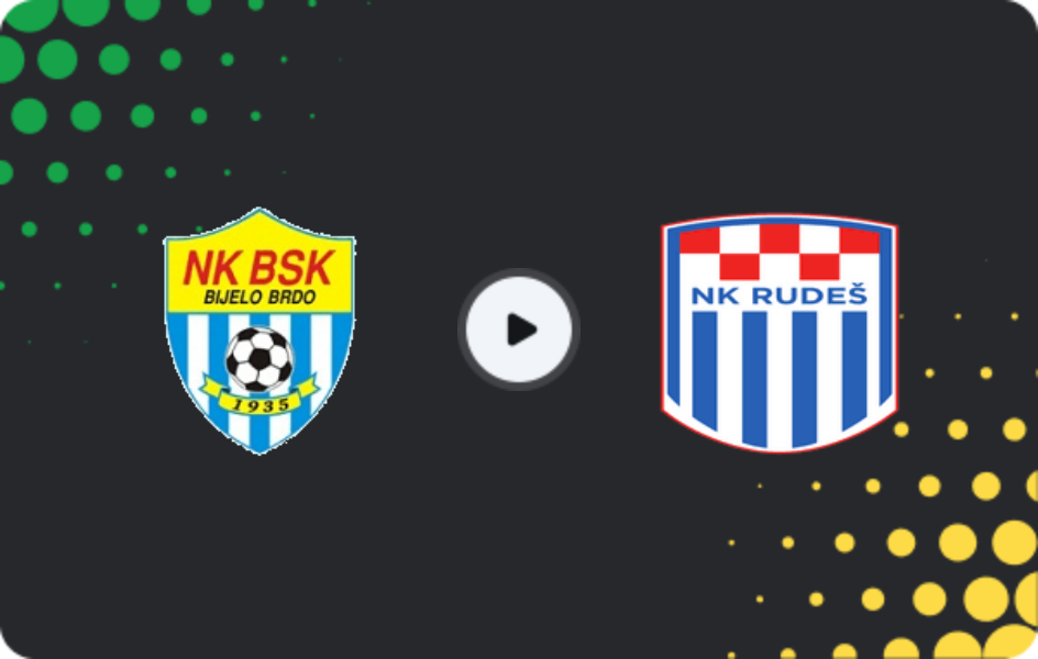 Where to watch Bsk Bijelo Brdo — Rudes, First NL, 07.03.2026