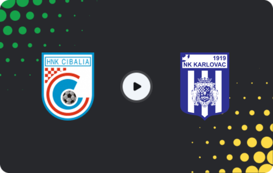 Where to watch HNK Cibalia — Karlovac 1919, First NL, 07.03.2026